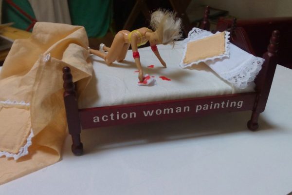 2018 Action Woman Painting